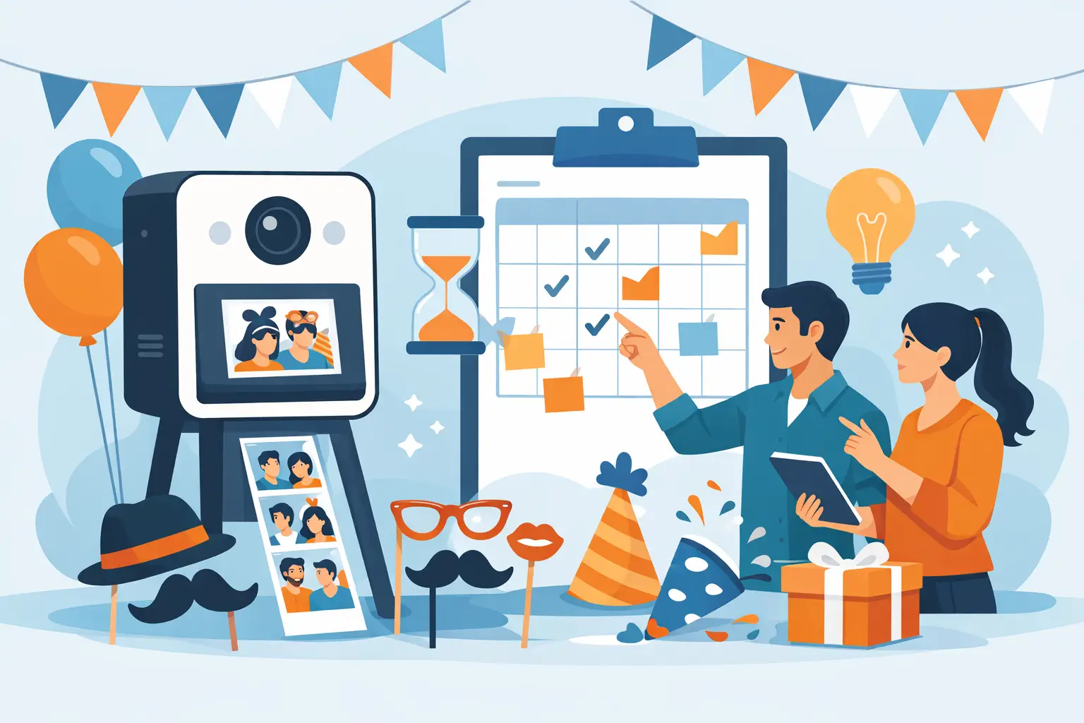Fotobox-Spiele zum Geburtstag richtig planen