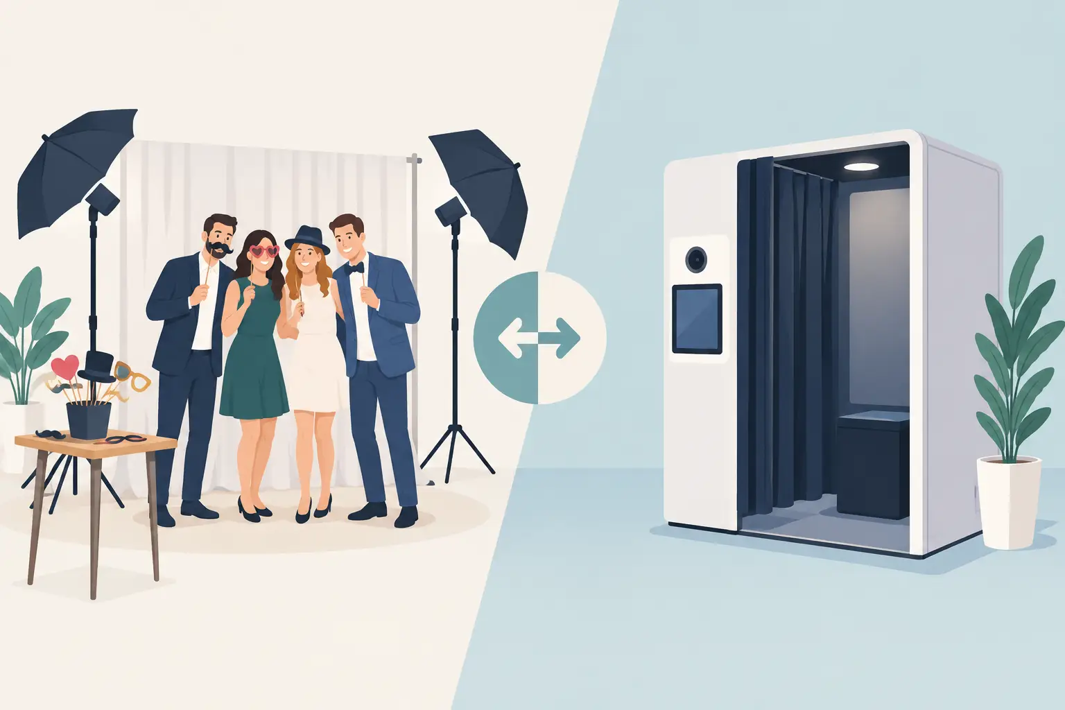 Offene Fotostation oder Fotobox - was passt besser?