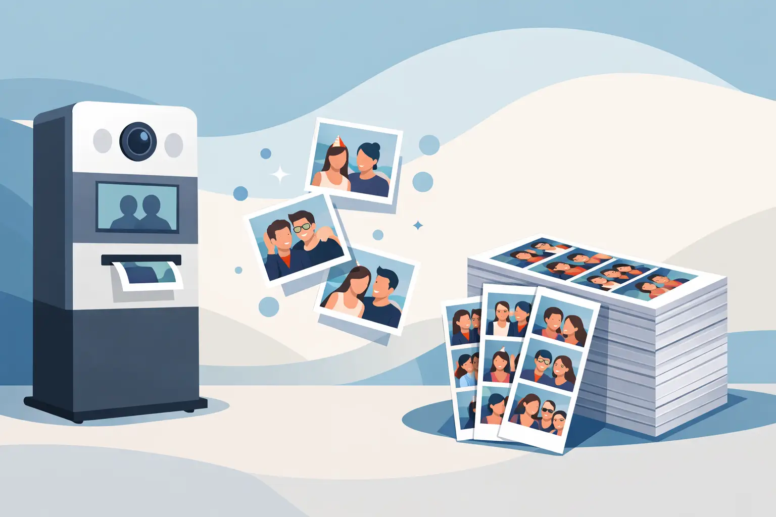 Wie viele Ausdrucke hat eine Fotobox?