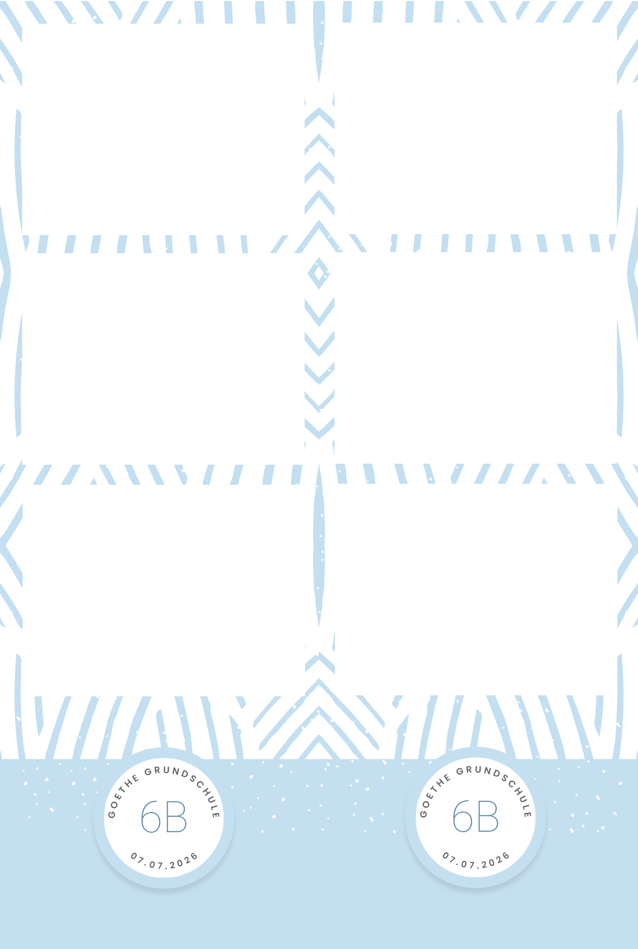 Layout 8 als Fotostreifen Drucklayout